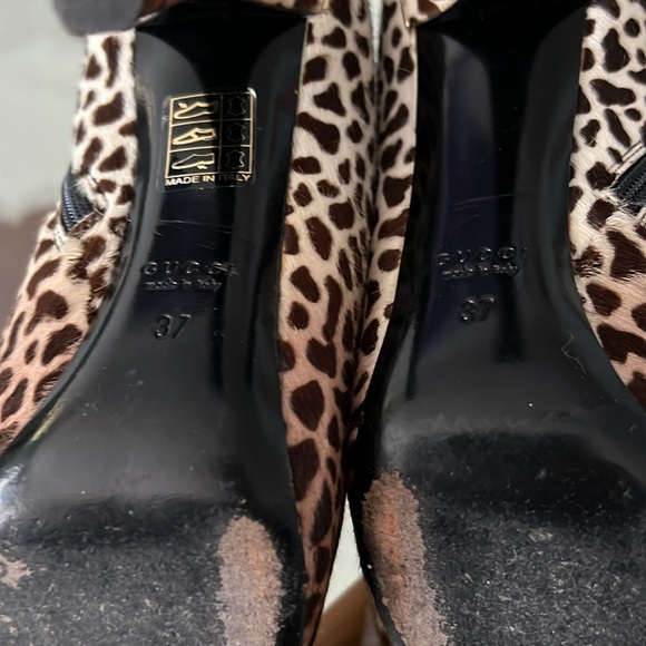 Authentic GUCCI Ponyhair Pointed Toe boots - Picture 10 of 11